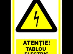 Indicator atentie pericol electric